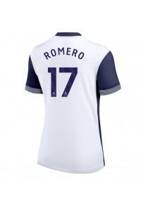 Tottenham Hotspur Cristian Romero #17 Fotballdrakt Hjemme Klær Dame 2024-25 Korte ermer